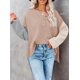 thumbnail image 3 of Jersey Pink Queen con hombros descubiertos Batwing Apricot para mujer, 3 of 6