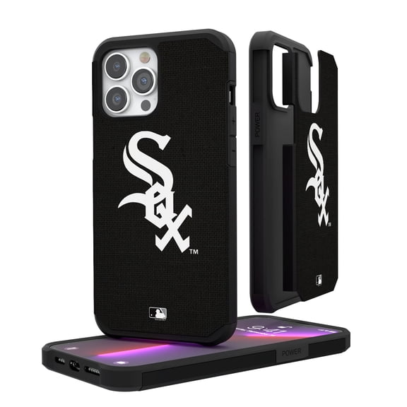 Chicago White Sox iPhone Solid Design Rugged Case