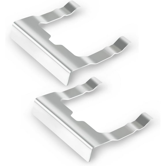 Rear License Plate Lamp Clips License Plate Light Retainer Clip Compatible with Dodge Ram 1500 2500 3500 2002-2022 Replace#: 55077370AB 2PCS