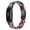 Black pink flower, variant on Replacement Watch Band Bracelet Strap with Metal Fastener for Inspire 1 2 3 Daily Styling, Office Wear, and Casual Wear - Electronic Accessory