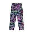 thumbnail image 5 of Balery Rainbow Animal Skin print Men's Pajama Pants,Ultra Lightweight Pjs,Lounge Pant-XX-Large, 5 of 9