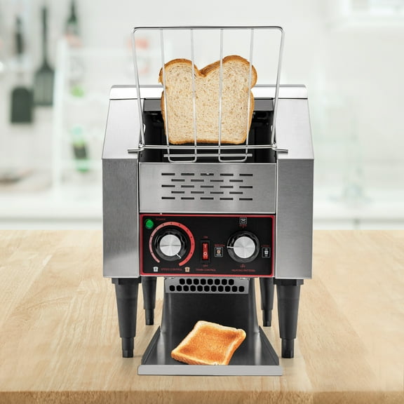 150Slices/H 1300W Commercial Conveyor Toaster Electric Bread Baking Machine 110V  Countertop Electric Restaurant Equipment for Restaurant Bakery Cafes Buffets