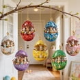 thumbnail image 5 of Easter Diamond Art Kits for Adults, Diamond Art Easter, Easter Crafts for Adults, 8pcs Cute Bunny Egg 2D Flat Ornament Keychain Pendant for Car Backpack Easter Decoration, 5 of 7