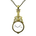 thumbnail image 1 of Collar de guitarra Unbranded con colgante de gato de expresión, 1 of 3