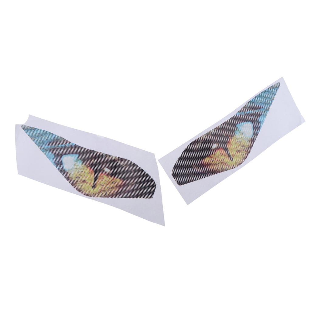#N/A Motorcycle Accessories Eyes Headlight Sticker Decals Headlamp for Kawasaki Dragon Eyes 