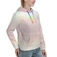 thumbnail image 6 of Wukai Glitter Light Pearl Print Womens Hoodies Fleece Sweatshirts Long Sleeve Sweaters Pullover Fall Outfits Winter Clothes-XX-Large, 6 of 7