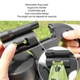thumbnail image 4 of Dual Dog Retractable Leash, 360 Swivel Nylon Rope Pet Walking Leash One Handed Brake Reflective Walking Leash for 2 Medium Small Dogs, 4 of 7