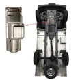 thumbnail image 3 of Camiones de modelo de control remoto a escala 1/10 con chasis de metal y protección de armadura. Plata, 3 of 6