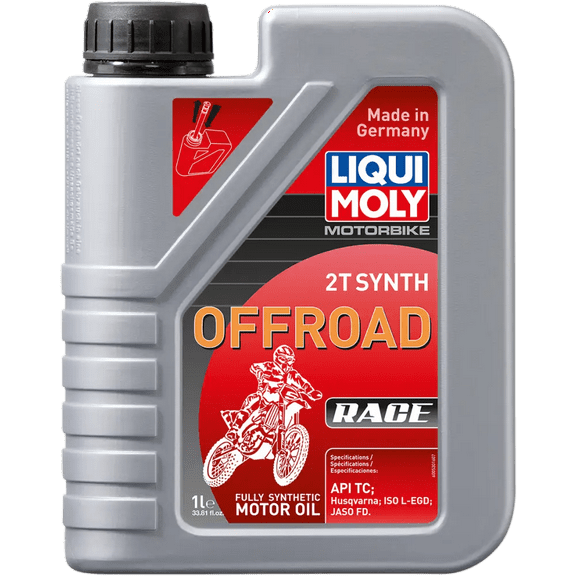 Liqui Moly 20178 2T Synth Offroad  Motor Oil - 1L
