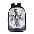 thumbnail image 3 of GP1 Cristiano Ronaldo Patrón Mochila Regalo Escolar Para Niños Bolsa De Estudiante Ordenador Portátil Gran Capacidad Doble Entrepiso PG1, 3 of 4