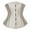 White, variant on Corset Top for Women Waist Training Sexy Lingerie Cosplay Shaperwear Waist Cincher Black