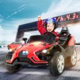 thumbnail image 2 of Voiture de Course Sportive pour Enfants 12V à Deux Places Slingshot Rouge, 2 of 5