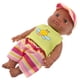 thumbnail image 3 of GOOHOCHY Muñecas de bebé realistas negras, muñecas de bebé Reborn de vinilo de 18cm, muñecas recién nacidas afroamericanas realistas, muñecas de Vinilo Suave para niños pequeños, 3 of 7