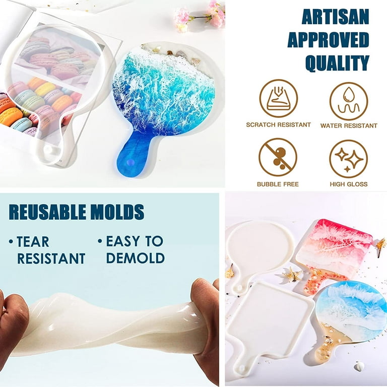 1/2PCS Crystal Epoxy Resin Kit Epoxy Resin Starter Kit For Beginners 2 Part  Casting Resin For Art Craft Countertop Wood Jewelry - AliExpress