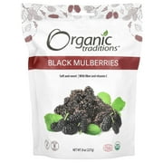 Organic Traditions - Black Mulberries - 8 oz.