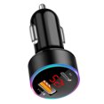 thumbnail image 4 of Cargador de coche con dos puertos USB, CC de 12 V a 24 V, portátil, carga rápida, seguro para teléfono móvil y tableta, 4 of 10