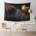 thumbnail image 2 of Steampunk Space Airship Tapestry, Space Station Sun Wall Hanging Tapestries Dorm Room Home Decor, 60" x 40", 2 of 7