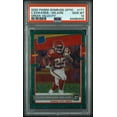 thumbnail image 1 of Clyde Edwards-Helaire 2020 Donruss Optic Green Velocity Rated Rookie Card PSA 10, 1 of 2