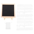 thumbnail image 1 of Board Felt Tags Labels Message Letter Signs Garden Flower Chalkboards Mini Sign Wood Announcement Wooden Small, 1 of 7