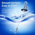 thumbnail image 5 of 5.31 inch Flexible Hollow Urethral Sound with Silicone Cock Ring Sex Toy for Men, 5 of 7