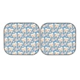 thumbnail image 5 of Lsque Funny Cute Healthy Teeth 2 PCS Windshield Sun Shade | CarFoldable Window Covers | Car Accessories Reflect UV for Universal Cars SUV Truck | Medium, 5 of 7