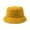 Yellow, variant on Womens Solid Color Winter Thermal Windproof Bucket Fisherman Hat For Women