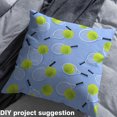 thumbnail image 2 of Castle Fairy Sport Tennis Fabric by the Yard 5 Yards for Teenagers,Blue Green Fabric for Sewing,Ball Gamer Home Decor Fabric by the Yard,Super Cozy Room Decor, 2 of 6
