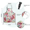 thumbnail image 7 of Pioneer Flower Floral Print Pattern Kids Aprons for Girls and Boys,Adjustable Neck Strap Toddler Aprons for Kids Cooking Baking, 7 of 7