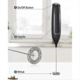 thumbnail image 2 of Milk Frother Handheld Battery, Electric Foam Maker Frother Wand, 2 of 5