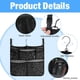 thumbnail image 3 of Bolsa colgante de malla de almacenamiento para piscina al aire libre | Organizador multifuncional para pelotas, juguetes, accesorios | Diseño plegable | Correas y ganchos ajustables | Secado rápido, 3 of 7