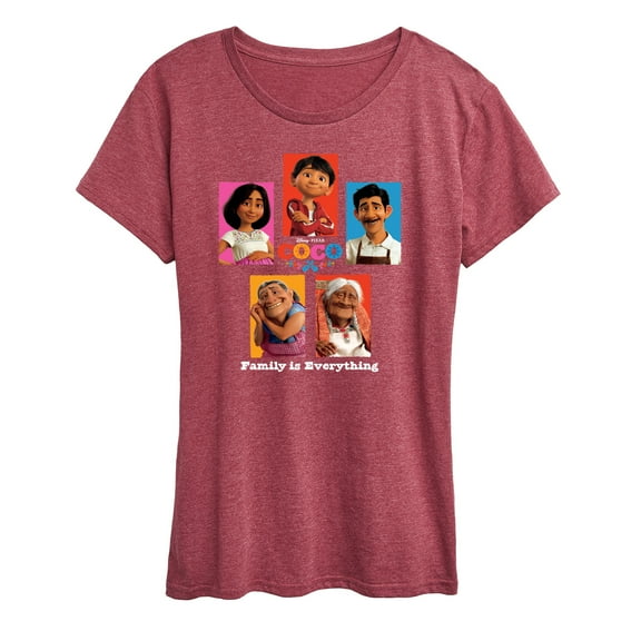 Coco - Family Is Everything - Women's Short Sleeve Graphic T-Shirt