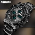 thumbnail image 3 of Reloj de moda Trend Multi-funcional Tres veces Dial grande Hombres de negocios Relojes de acero e SKMEI  Reloj de los hombres, 3 of 7