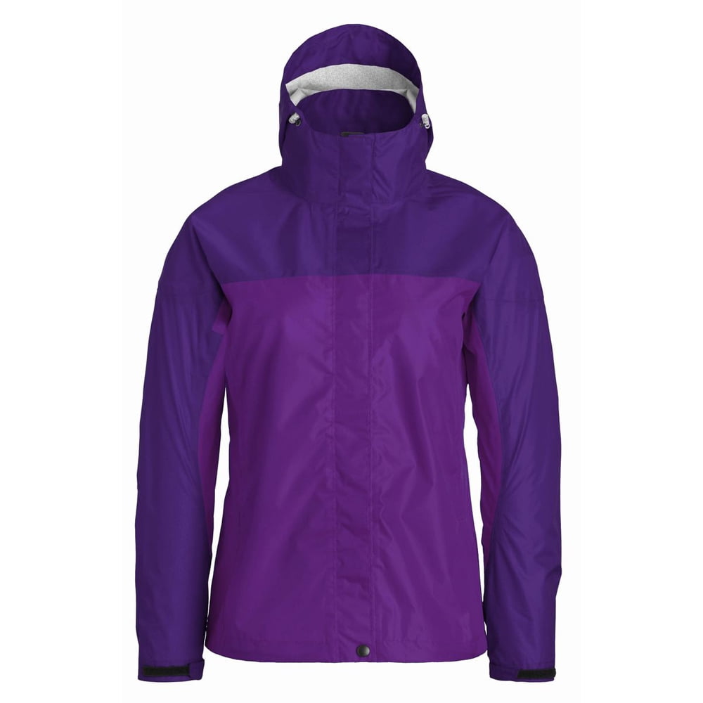 LANDWAY Landway Women's Seam Rain Jacket Zippered Pockets With Cover, Style TP82 Walmart