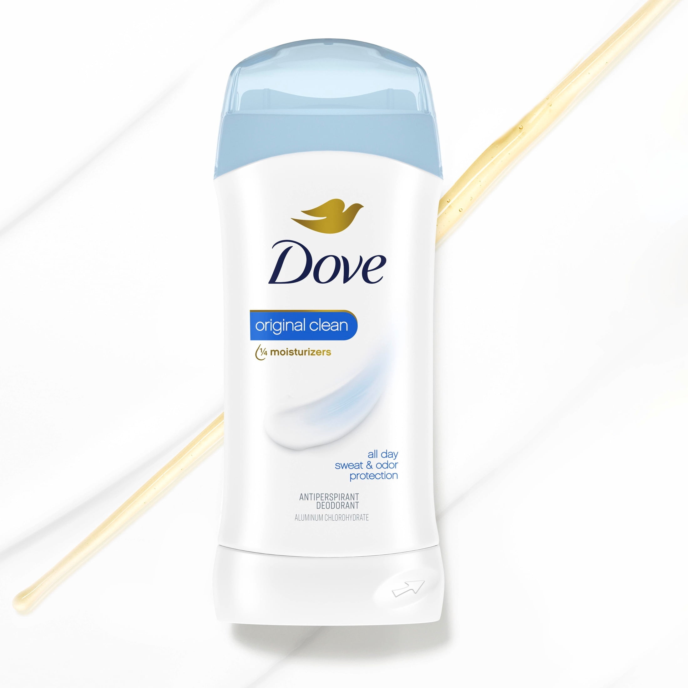 Dove Original Antiperspirant Deodorant For Women For Women, Original Clean 48 Hour Sweat & Odor Protection ,2.6 oz
