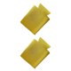 thumbnail image 3 of Billuyoard Funda para enfriador de latas de cerveza en blanco, funda de neopreno para bebidas suaves, fundas protectoras plegables para fiestas, soporte Amarillo 2piezas Billuyoard CBP586492, 3 of 5