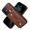 thumbnail image 2 of Compatible with iPhone 11 Case Wallet with Slide Credit Card Holder, Flip Premium PU Leather Hidden Kickstand Classic Retro Heavy Duty Protective Cover for iPhone 11,Brown, 2 of 7