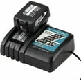 thumbnail image 4 of Rapid Charger Compatible with Makita 14.4V 18V Lithium-Ion Battery BL1815 BL1830 BL1840 BL1845 BL1850 BL1860 Replacement for Makita DC18RC Battery Charger, 4 of 5