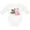 AA-White, variant on New to the Flock Cute Baby Flamingo Boys or Girls Long Sleeve Baby Bodysuit
