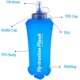 thumbnail image 3 of Botella de agua blanda Bolsa de agua potable de mano Botella de agua de mano Bolsa de agua blanda de Tpu Deportes Correr y andar en bicicleta Botella de agua pequeña, 3 of 5