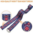 thumbnail image 2 of FrostHike Yoga Strap For Stretching 6ft With Extra Safe Adjustable D-Ring Buckle,Strap For Yoga Fit For Daily Stretching, Physical Therapy Stretch Band, 2 of 4