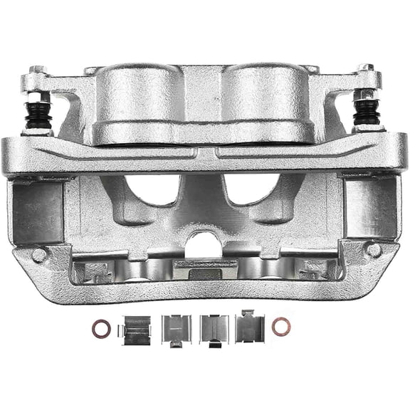 A-Premium Brake Caliper Assembly with Bracket Compatible with Ford E-150 250 2008-2014 Econoline 2010-2014 Front Passenger Side