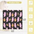 thumbnail image 2 of SKYSONIC 3 PCS Cute Halloween Ghosts Baby Muslin Washcloths, Funky Pink Face Towel Burp Cloths Ultra Soft Absorbent Cotton Bath Wipes Towels for Newborn Boys Girls, 2 of 7