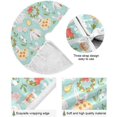 thumbnail image 5 of FMSHPON Easter Eggs Rabbits Xmas Christmas Tree Skirt Stand Mat for Holiday Party Decoration Indoor Outdoor 36 inches, 5 of 6
