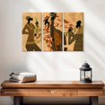 thumbnail image 2 of Elephant Stock All That Jazz Wall Art - Horizontal Multi Panel Canvas - Living Room Wall Decor - Music Multi Panel - Orange And Brown Decor By Stuart Mcclean - 23" x 14", 2 of 4