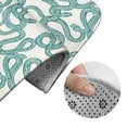thumbnail image 5 of Yiaed Hand Drawn Snake Print Bathroom Mat Set 2 Pieces Mat Anti-Skid Pad Ultra Soft and Absorbent Bathroom Bath Mat Contour Bath Rugs for Toilet Base, 5 of 6