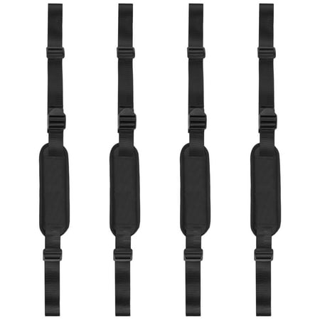 4 PCS Tree Stand Straps Treestand Backpack Straps with Adjustable Length Quality Nylon Tree Straps Black Universal Shoulder Straps for Hunting Accessories