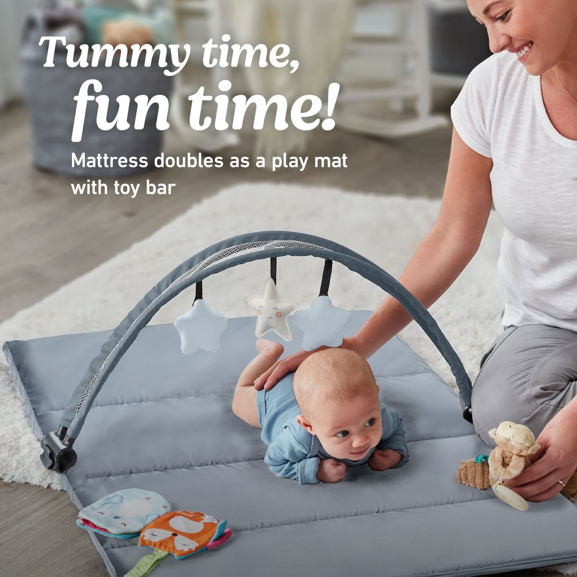 Graco Pack ‘n Play Anywhere Dreamer Infant Playard, Marlo, Unisex