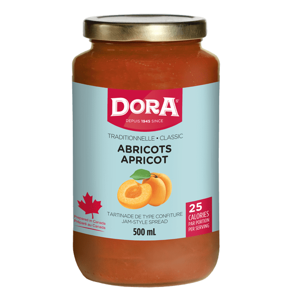 Dora Apricot Traditional Light Spread
