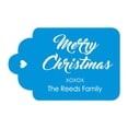 thumbnail image 1 of 100 PCS Custom Made Hang Paper Tags Personalized Celebrating Merry Christmas Gift Tags, 1 of 1