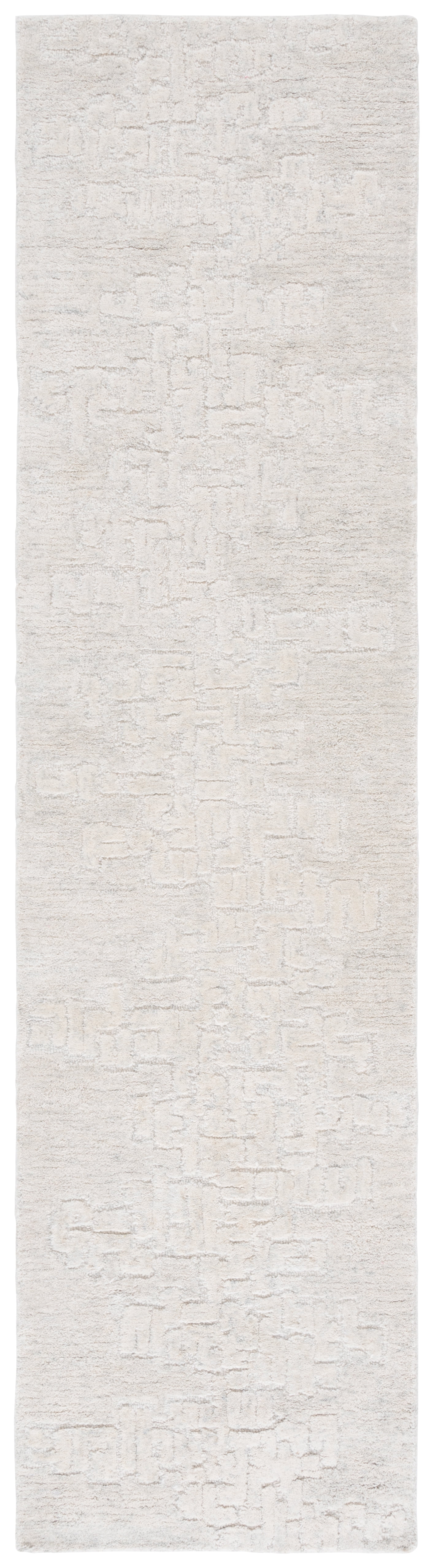Safavieh Harvest Lynwood Geometric Runner Rug, Silver/Ivory, 2'3" x 9'